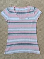 Gestreepte tshirt van Tommy Hilfiger, Kleding | Dames, Ophalen of Verzenden, Zo goed als nieuw, Korte mouw, Maat 36 (S)