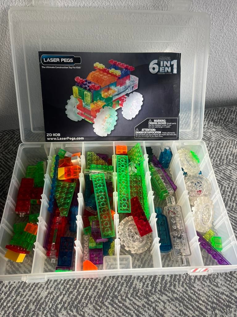 Laser pecs lego auto, Ophalen of Verzenden, Gebruikt