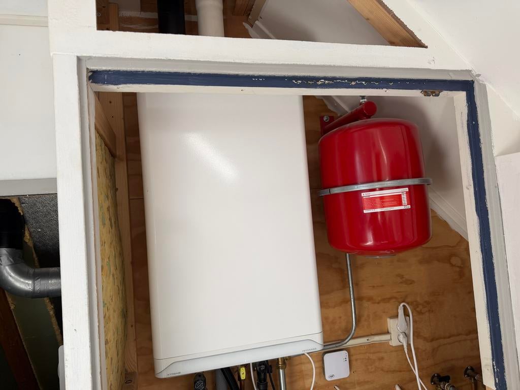 Intergas Xtreme 36 CV-ketel, incl 2-weg en drukvat., Ophalen, Hoog rendement (Hr), Cv-ketel of Combi-ketel, Minder dan 60 cm