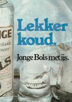 Retro reclame 1979 Bols jenever lekker koud met ijs, Verzenden, Overige typen