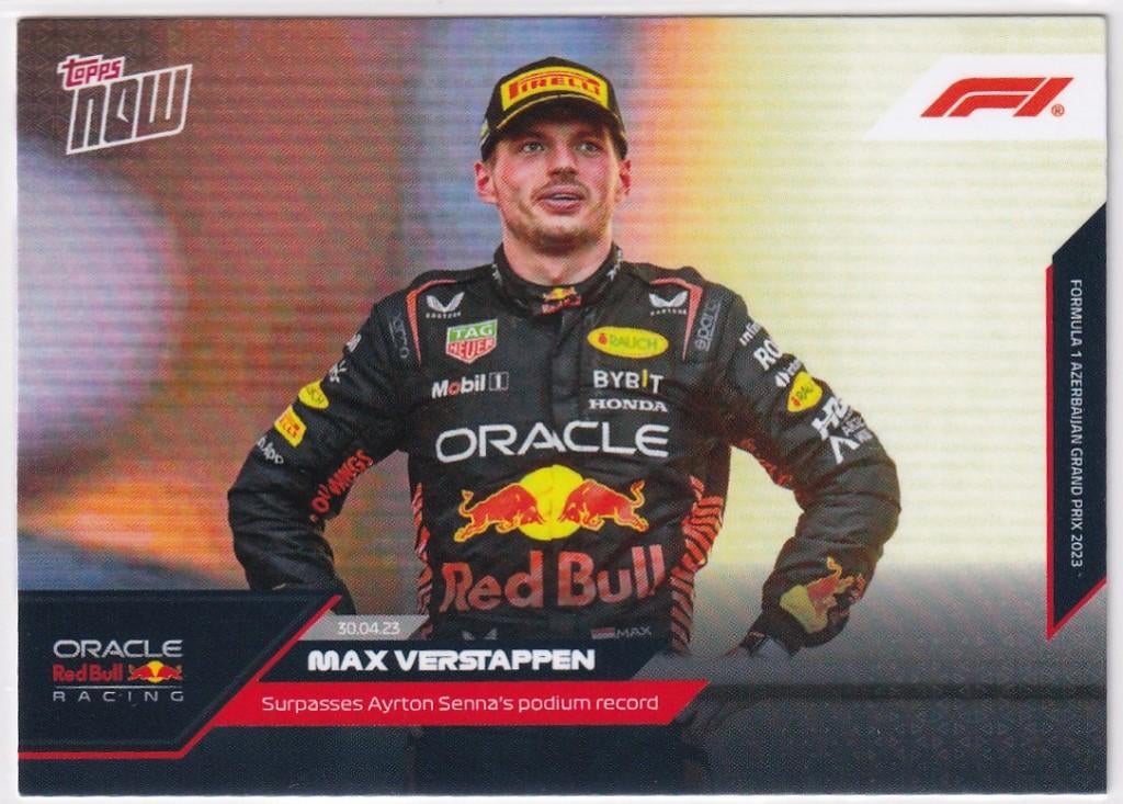 Max Verstappen #012, Verzamelen, Verzenden, Nieuw, Formule 1