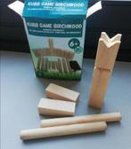 Houten kubb spel, Vijf spelers of meer, Ophalen of Verzenden, Zo goed als nieuw