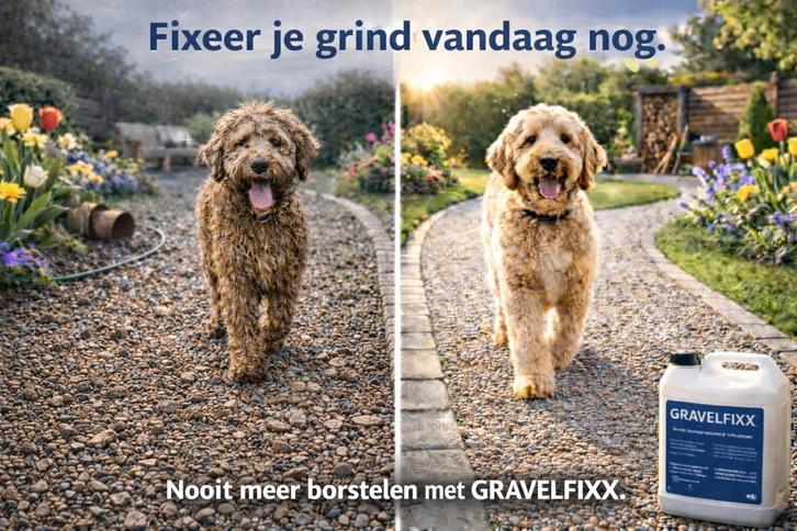 Geen los grind meer in je tuin - Lenteklaar, Tuin en Terras, Grind, Keien en Split, Nieuw, Overige typen, Verzenden