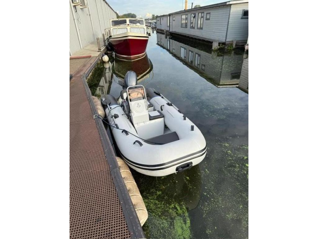 Yam alu 350 15 pk, Watersport en Boten, Rubberboten, Gebruikt, Yam, Minder dan 70 pk, Benzine