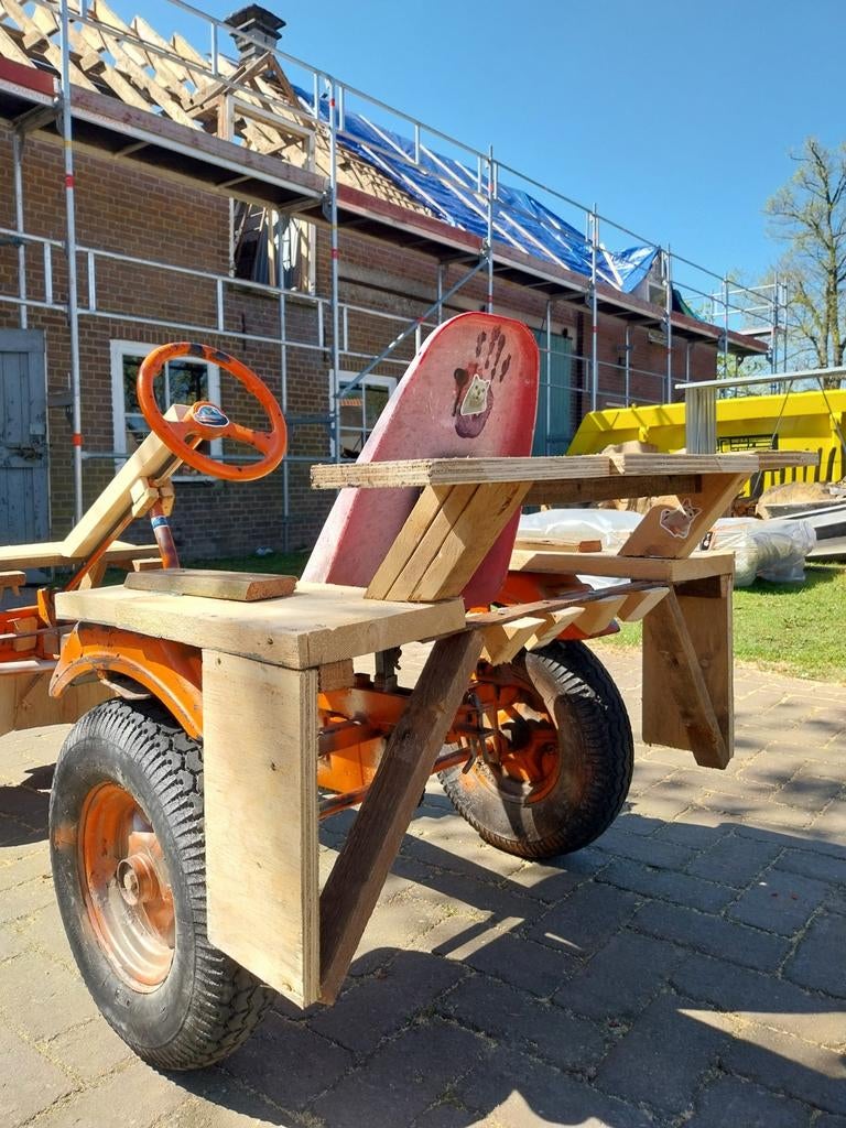 Unieke skelter in auto-stijl - Handgemaakt, Ophalen of Verzenden, Overige merken