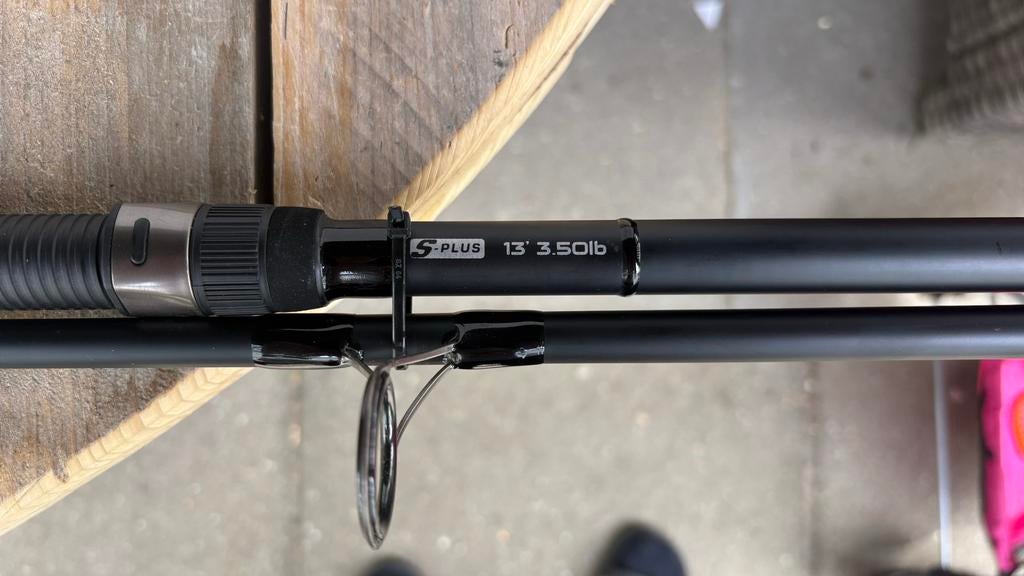 Chub S-Plus 13' 3.50lb Werphengel, Watersport en Boten, Hengelsport | Karpervissen, Ophalen of Verzenden, Zo goed als nieuw, Werphengel