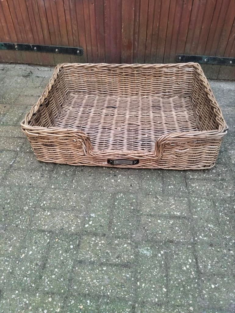 Grote hondenmand 90x70 cm, Dieren en Toebehoren, Ophalen, Zo goed als nieuw, Riet