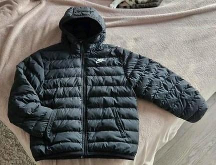 Nike winterjas maat 147-158 zwart, Ophalen of Verzenden, Zo goed als nieuw, Nike, Jongen