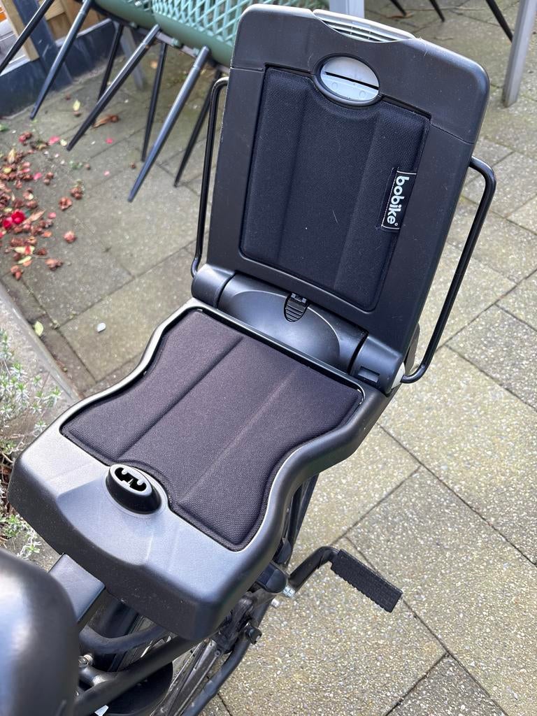 Bobike Achterzitje voor Kinderen - Zwart, 15 t/m 25 kg, Achterzitje, Ophalen of Verzenden, Gebruikt