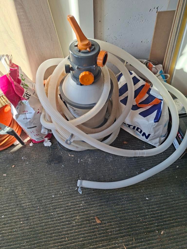 Bestway Flowclear Zandfilterpomp - Zwembadpomp, Tuin en Terras, Zwembad-toebehoren, Ophalen, Gebruikt, Zwembadpomp