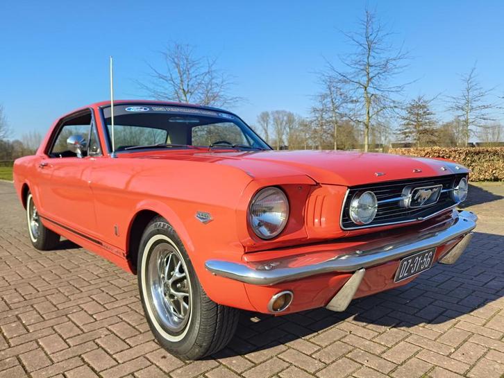 Ford Mustang HARDTOP V8 COUPE A CODE! (bj 1966, automaat), Auto's, Oldtimers, Bedrijf, Te koop, Ford, Benzine, Coupé, Automaat