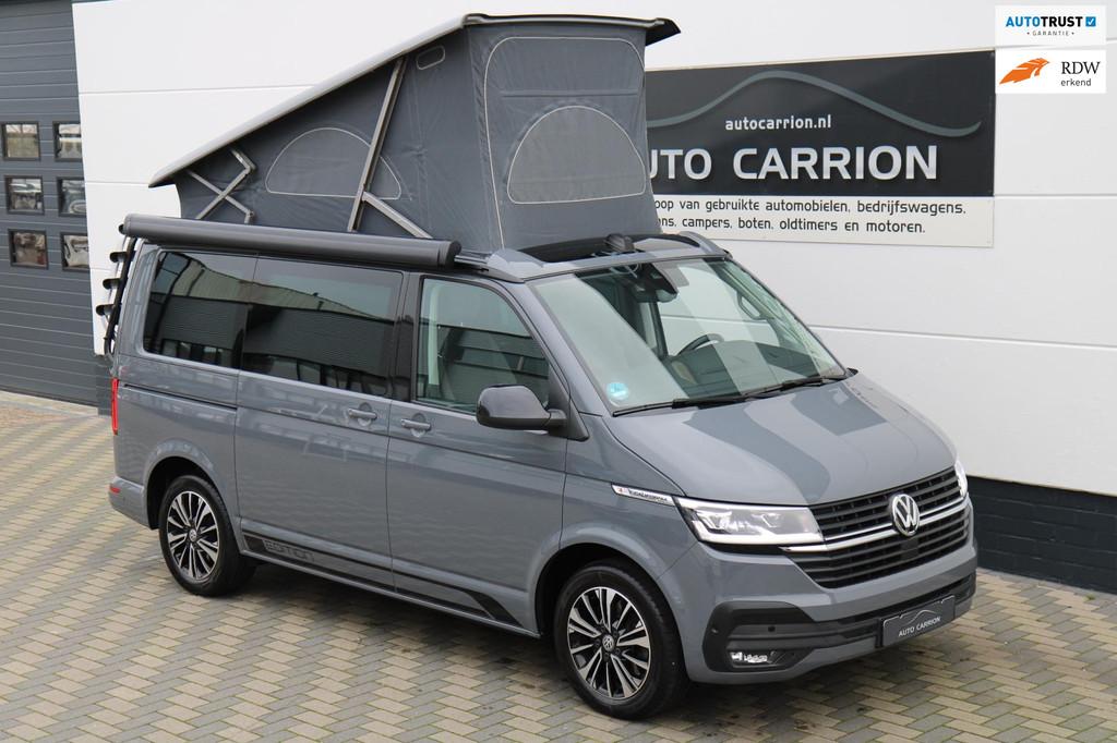 Volkswagen T6.1 California 2.0 TDI 204PK DSG uit 2022 BTW !, Caravans en Kamperen, Campers, Automaat, Buscamper of Camperbus, Info@autocarrion.nl