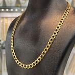 14 karaat gouden ketting cuban schakel, Ophalen of Verzenden, Zo goed als nieuw, Goud