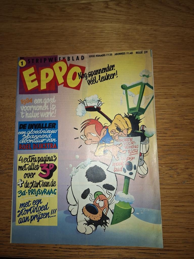 Eppo jaargang 1984, Boeken, Strips | Comics, Meerdere comics, Ophalen of Verzenden, Gelezen, Europa