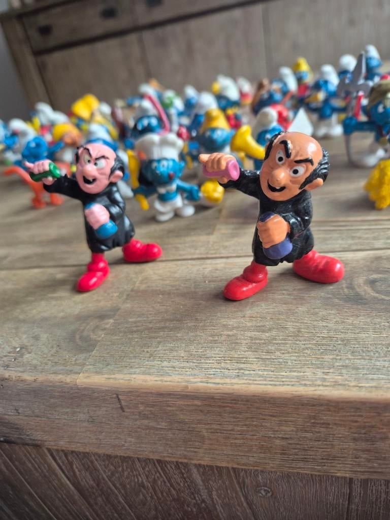 Schleich Smurf Gargamel 'Dreigende Gargamel' (20418), Verzamelen, Ophalen of Verzenden, Zo goed als nieuw, Verschillende Smurfen