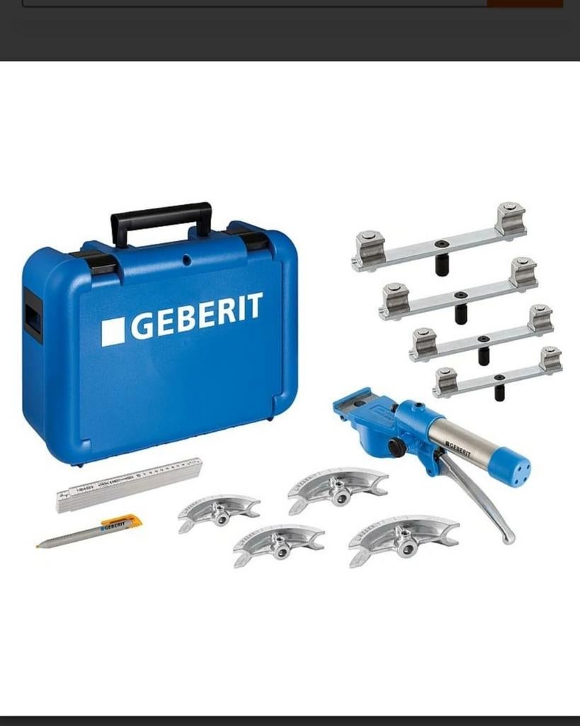 Uponor /Geberit hydraulische handbuiggereedschap koffer, Ophalen of Verzenden, Nieuw