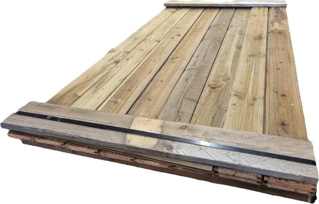 1.89 m2 puntgroef /Douglas hout /geïmpregneerd - nr: TP660, Ophalen, Nieuw, 180 tot 250 cm, Planken