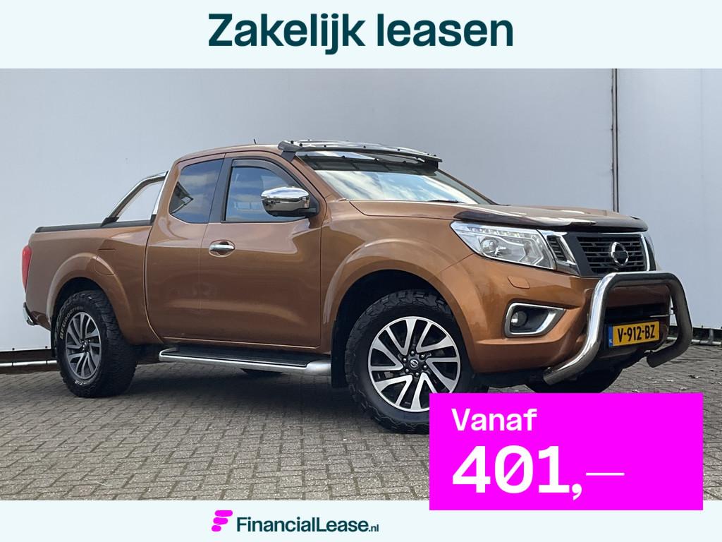 Nissan Navara 2.3 dCi Tekna King Cab Trekhaak 3500kg 4x4 360, Origineel Nederlands, Bedrijf, 2 stoelen, 2298 cc