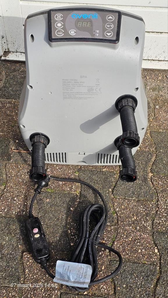 Jacuzzi filter pomp Avenli 17612EU met verwarming, Ophalen of Verzenden, Gebruikt, Filter