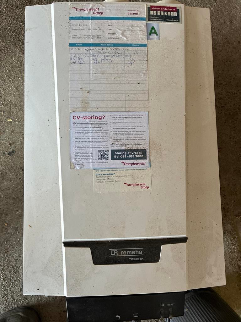 Remeha Tzerra M 28c Plus CGS CV-ketel (gebruikt), Ophalen, Gebruikt, Hoog rendement (Hr), Cv-ketel of Combi-ketel