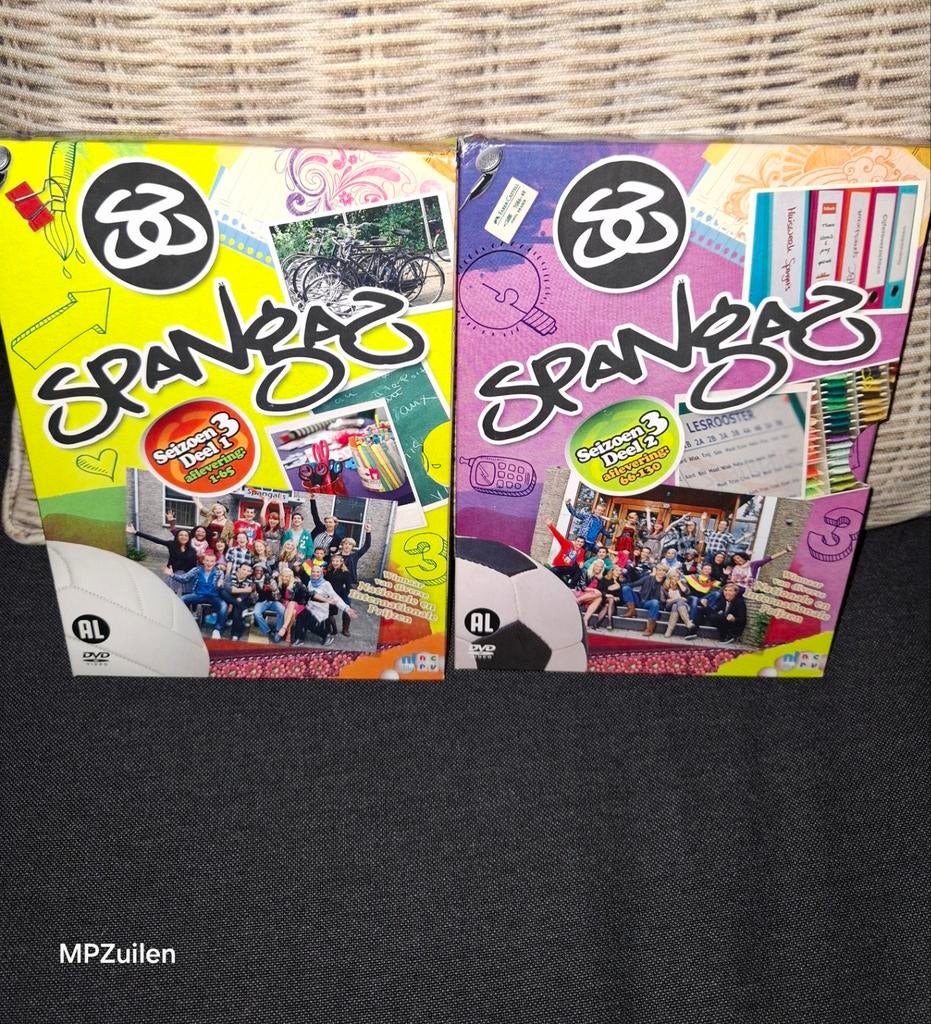 Spangas  .. seizoen 3, Cd's en Dvd's, Alle leeftijden, Ophalen of Verzenden, Zo goed als nieuw, Boxset