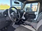 Jeep Wrangler 3.8 Sport 4X4 afneembare hardtop, Auto's, Stof, Gebruikt, Zwart, Wit