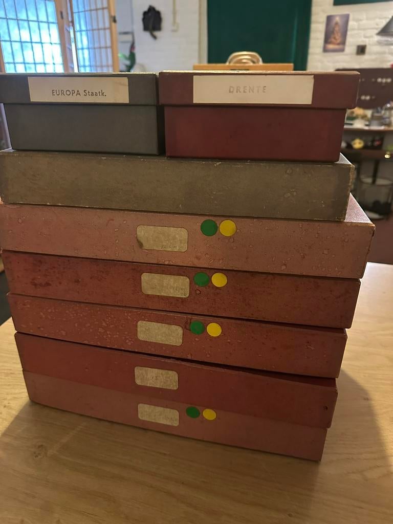 Grote partij school stempels (zie 24 foto’s), Ophalen, Gebruikt