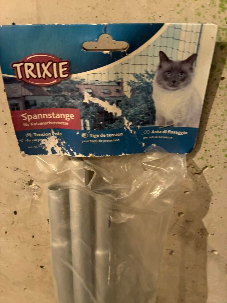 Span stang voor katten net, Dieren en Toebehoren, Katten-accessoires, Ophalen, Zo goed als nieuw
