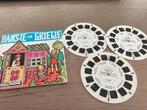 viewmaster schijfjes Hans en Grietje met boekje, Verzenden, Zo goed als nieuw