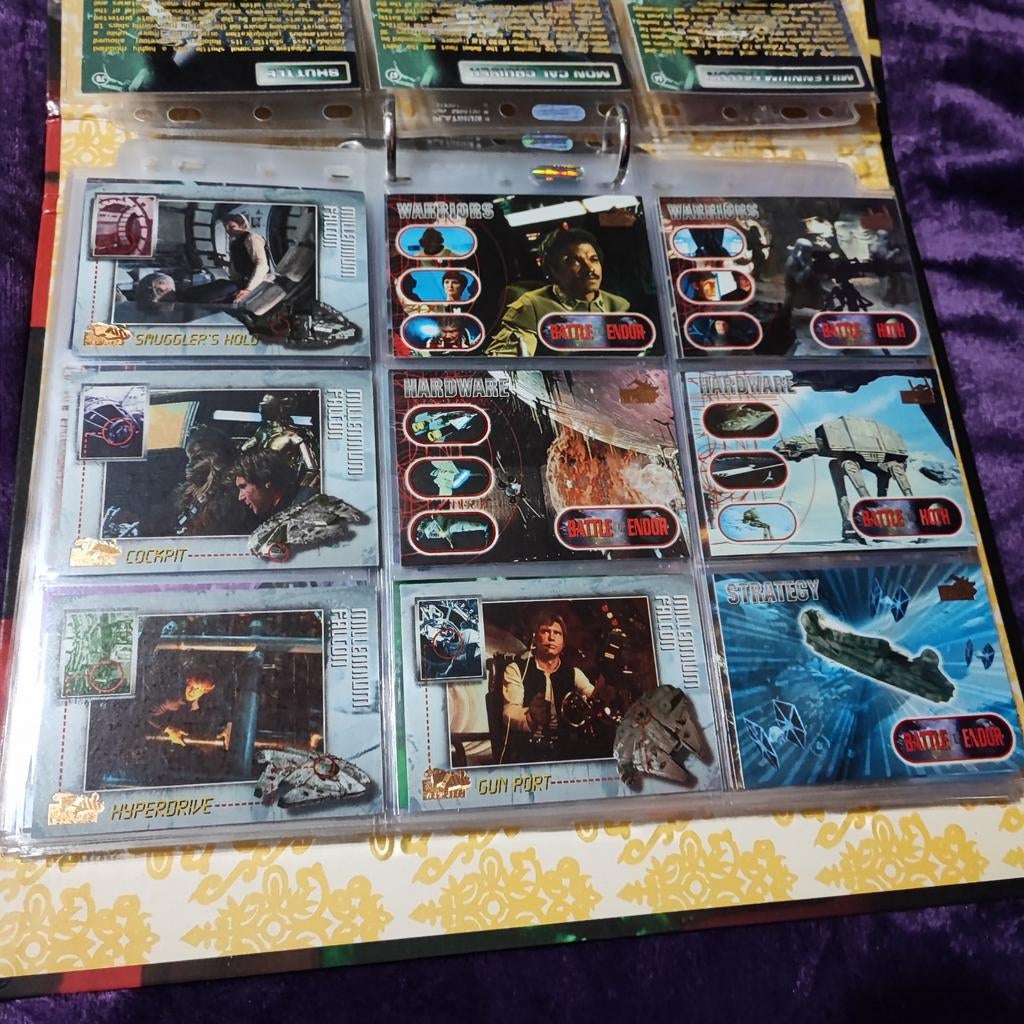 Topps Star Wars Finest Trading Cards & Vehicles Set, Ophalen of Verzenden, Zo goed als nieuw, Overige typen