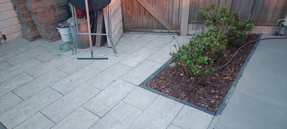 Betontegels 20m2 Smartton 30x60x6 cm Matterhorn, Tuin en Terras, Tegels en Klinkers, Ophalen, Zo goed als nieuw, 10 m² of meer