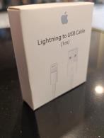 Apple Lightning naar USB Kabel (1m) - Origineel & Verzegeld, Ophalen of Verzenden, Nieuw, Snoer of kabel, Apple iPhone