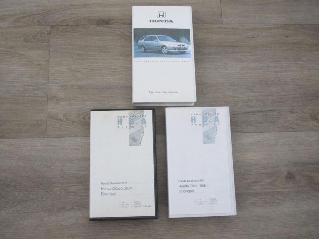 Honda Civic Videobanden, Alle leeftijden, Ophalen of Verzenden, Zo goed als nieuw, Documentaire