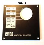 Nieuwe draaibank onderdelen Emco Machine Symboolplaatjes, Ophalen, Nieuw, Onderdeel