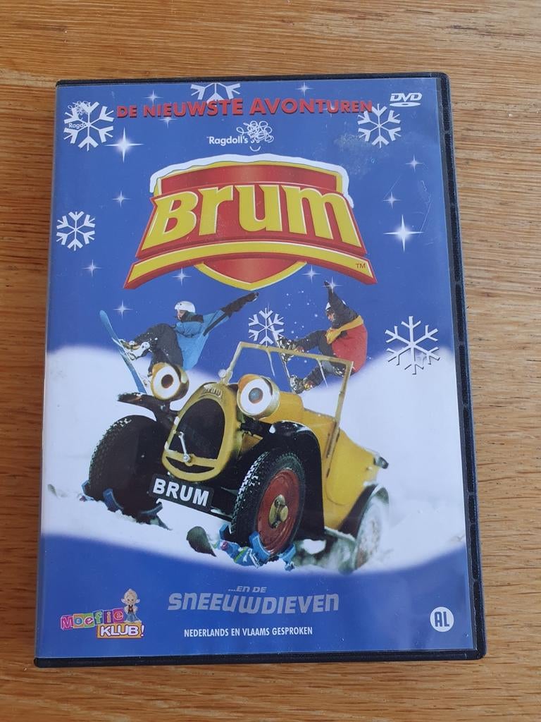 Brum en de Sneeuwdieven DVD - De nieuwste avonturen, Cd's en Dvd's, Avontuur, Gebruikt, Alle leeftijden, Ophalen of Verzenden