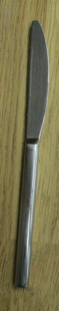 Van Kempen en Begeer mes 20,5cm matte steel Nocturne?, Ophalen of Verzenden, Gebruikt, Rvs of Chroom