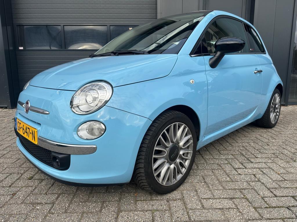 Fiat 500 C 0.9 TwinAir Turbo Cult, Navi, PDC, Clima, Leder,, Auto's, 12 maanden, Euro 6, Bedrijf, Handgeschakeld