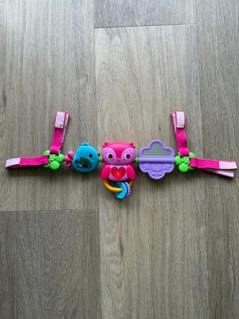 Leuke wagenspanner met werkende muziekjes en lichtje, Ophalen of Verzenden, Gebruikt, Overige typen, Met licht