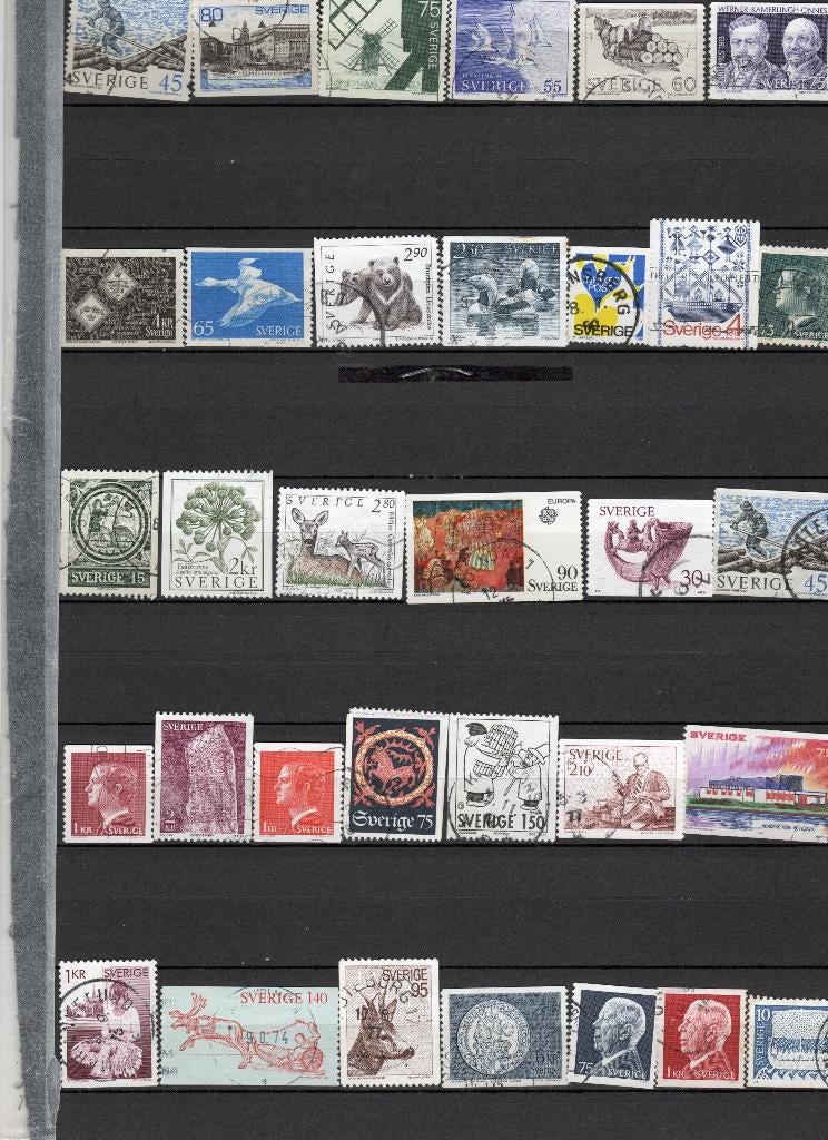 Zweden kavel 269, Postzegels en Munten, Postzegels | Europa | Scandinavië, Verzenden, Noorwegen, Gestempeld