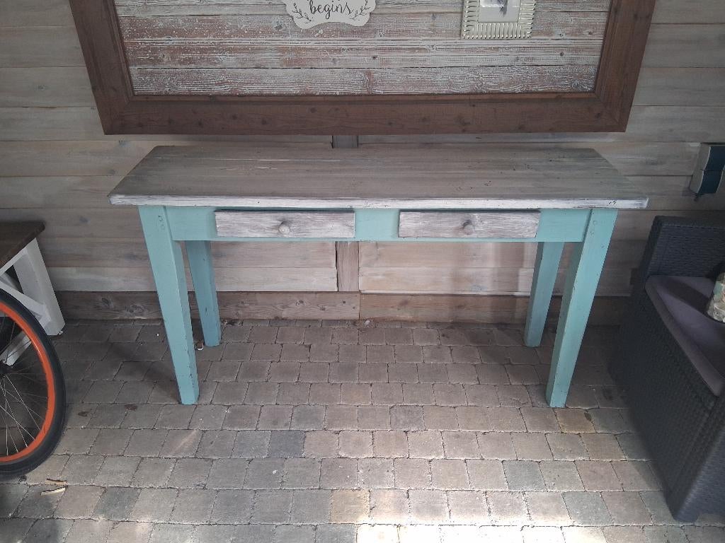 Sidetable, Huis en Inrichting, Tafels | Sidetables, Ophalen, Gebruikt, 150 tot 200 cm, 25 tot 50 cm