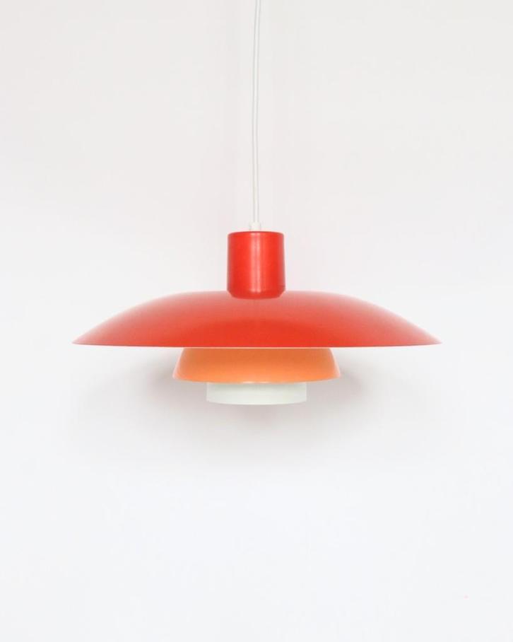 Vintage Louis Poulsen PH4/3 hanglamp Deens design, Huis en Inrichting, Lampen | Hanglampen, Zo goed als nieuw, Minder dan 50 cm