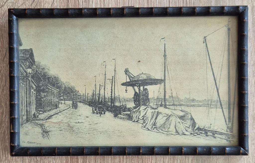 Ahazueros Jacobus 'Co' Breman (1865-1938) Larense school., Ophalen of Verzenden