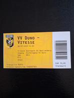 Ticket VV Duno - Vitesse oefenwedstrijd 08-07-2023., Ophalen of Verzenden, Nieuw, Vitesse, Overige typen