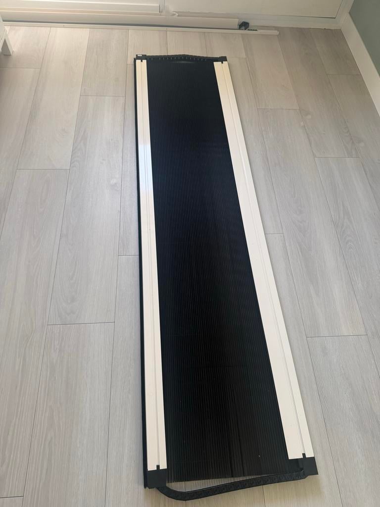 Zo goed als nieuwe plissé hordeur met toebehoren, Ophalen, Kunststof, Hordeur, Zo goed als nieuw