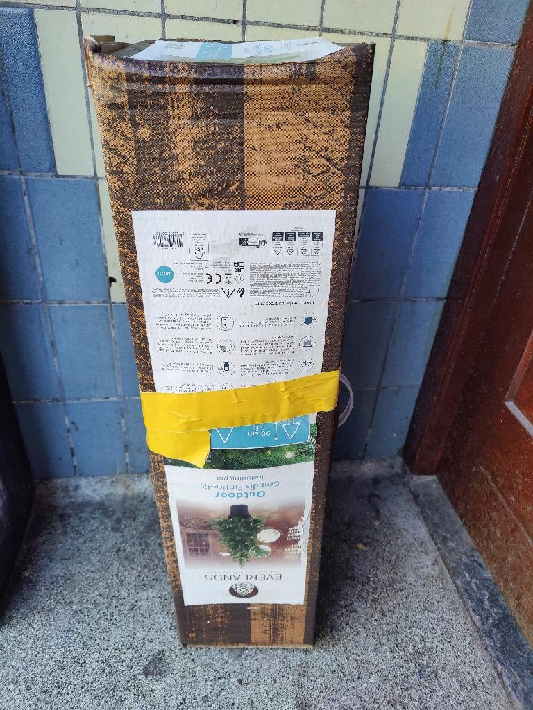 Kerstboom, Ophalen of Verzenden, Zo goed als nieuw