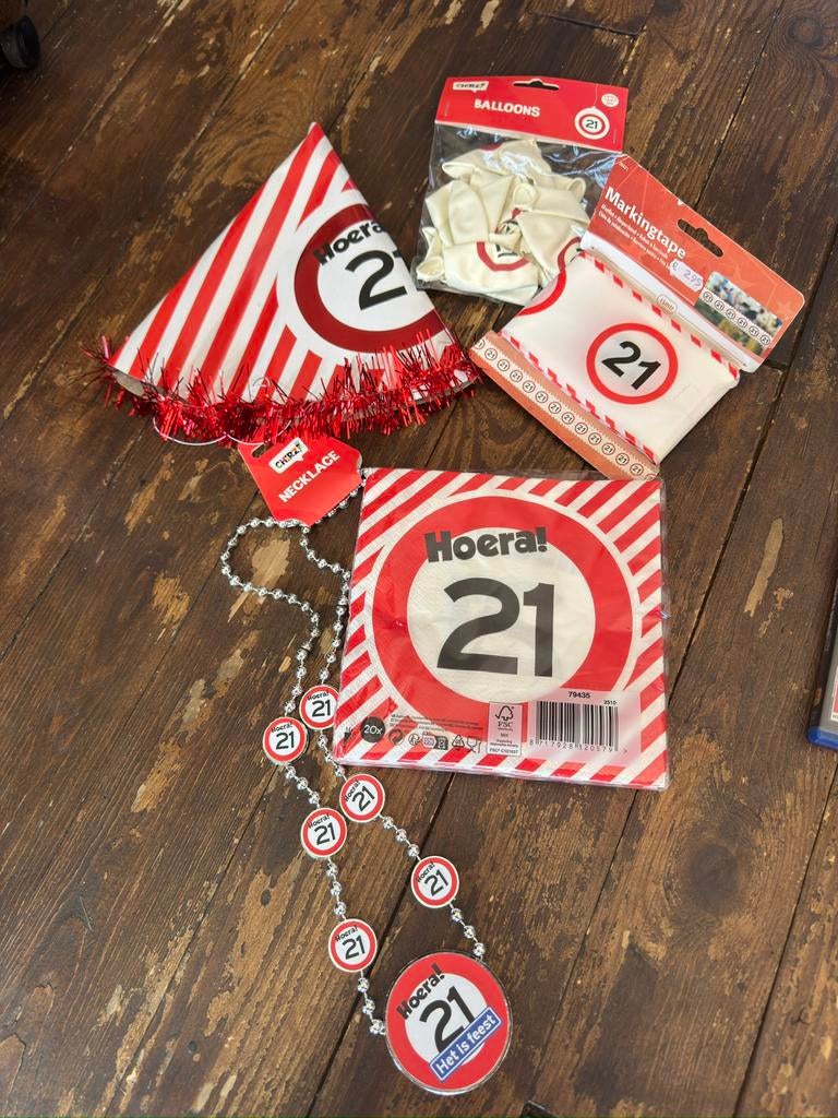 Verjaardag, Ophalen, Zo goed als nieuw, Versiering, Verjaardag