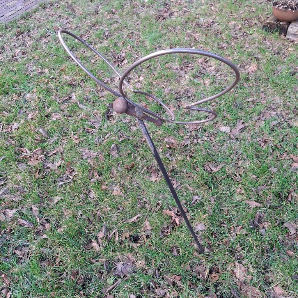 Ijzeren Vlinder Tuinprikker / Tuindecoratie, Ophalen of Verzenden, Zo goed als nieuw