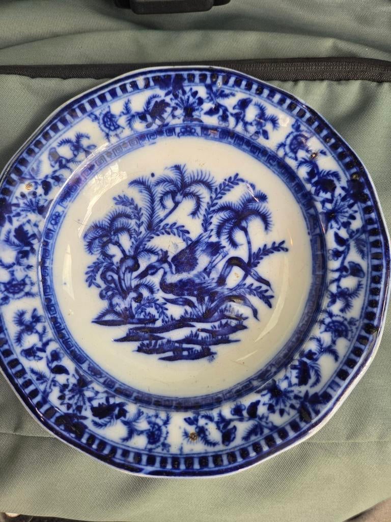 Originele Petrus Regout bordje, Antiek en Kunst, Antiek | Wandborden en Tegels, Ophalen of Verzenden