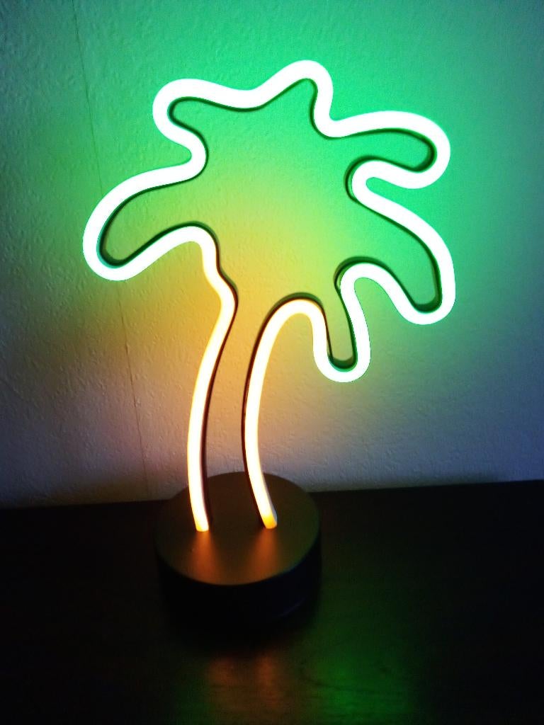 Neon palmboom, Ophalen of Verzenden, Zo goed als nieuw
