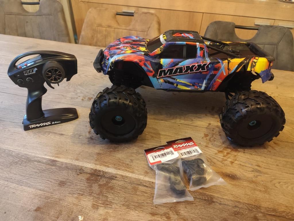 Traxxas Maxx v2 widemaxx, Ophalen of Verzenden, Overige schalen, Auto offroad